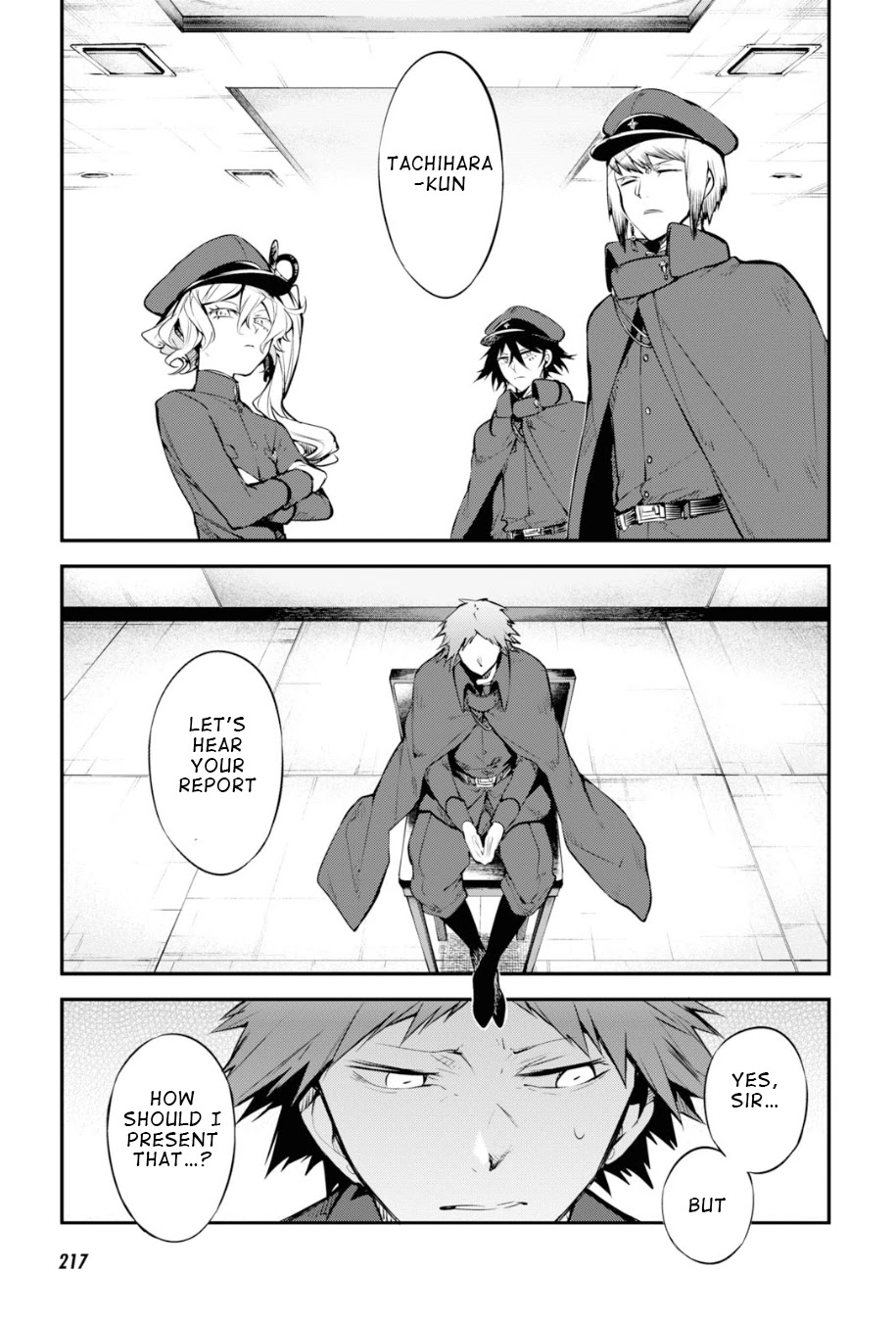Bungou Stray Dogs Chapter 88 page 28 - Chapter 88: As Though Tumbling Down