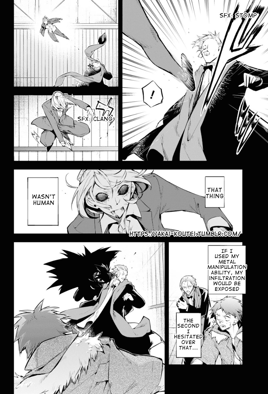 Bungou Stray Dogs Chapter 88 page 31 - Chapter 88: As Though Tumbling Down