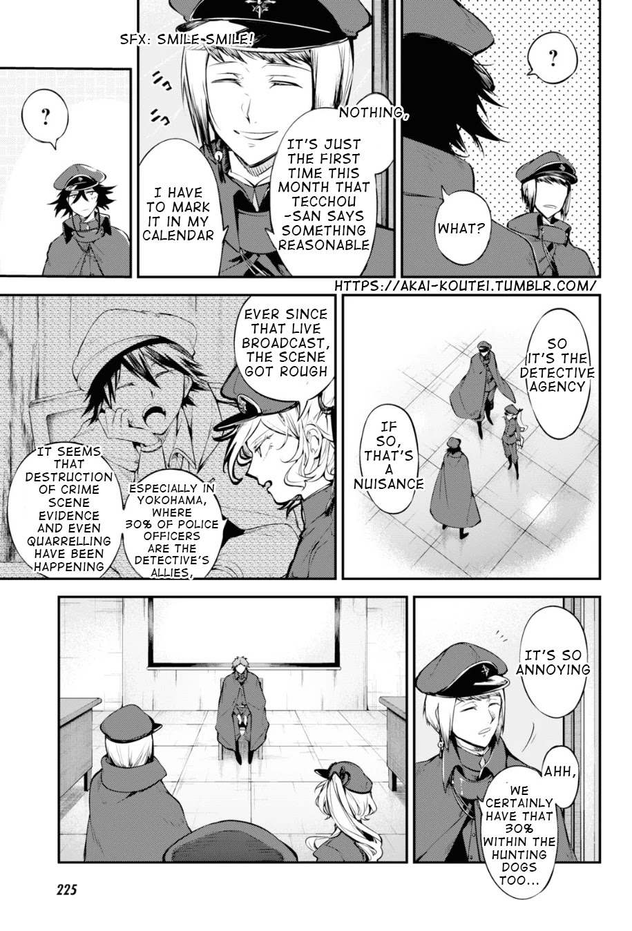 Bungou Stray Dogs Chapter 88 page 36 - Chapter 88: As Though Tumbling Down