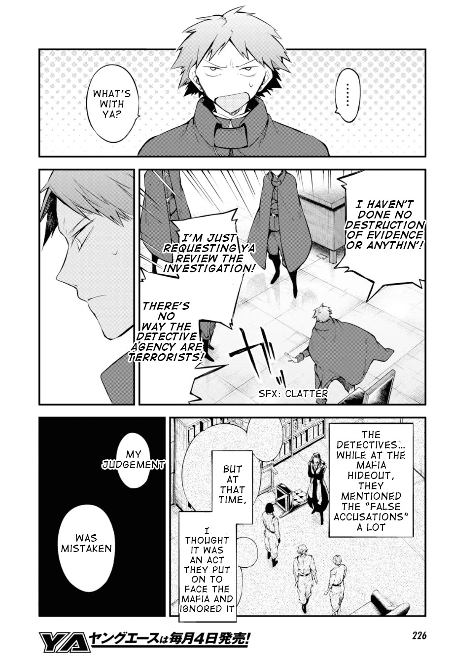 Bungou Stray Dogs Chapter 88 page 37 - Chapter 88: As Though Tumbling Down