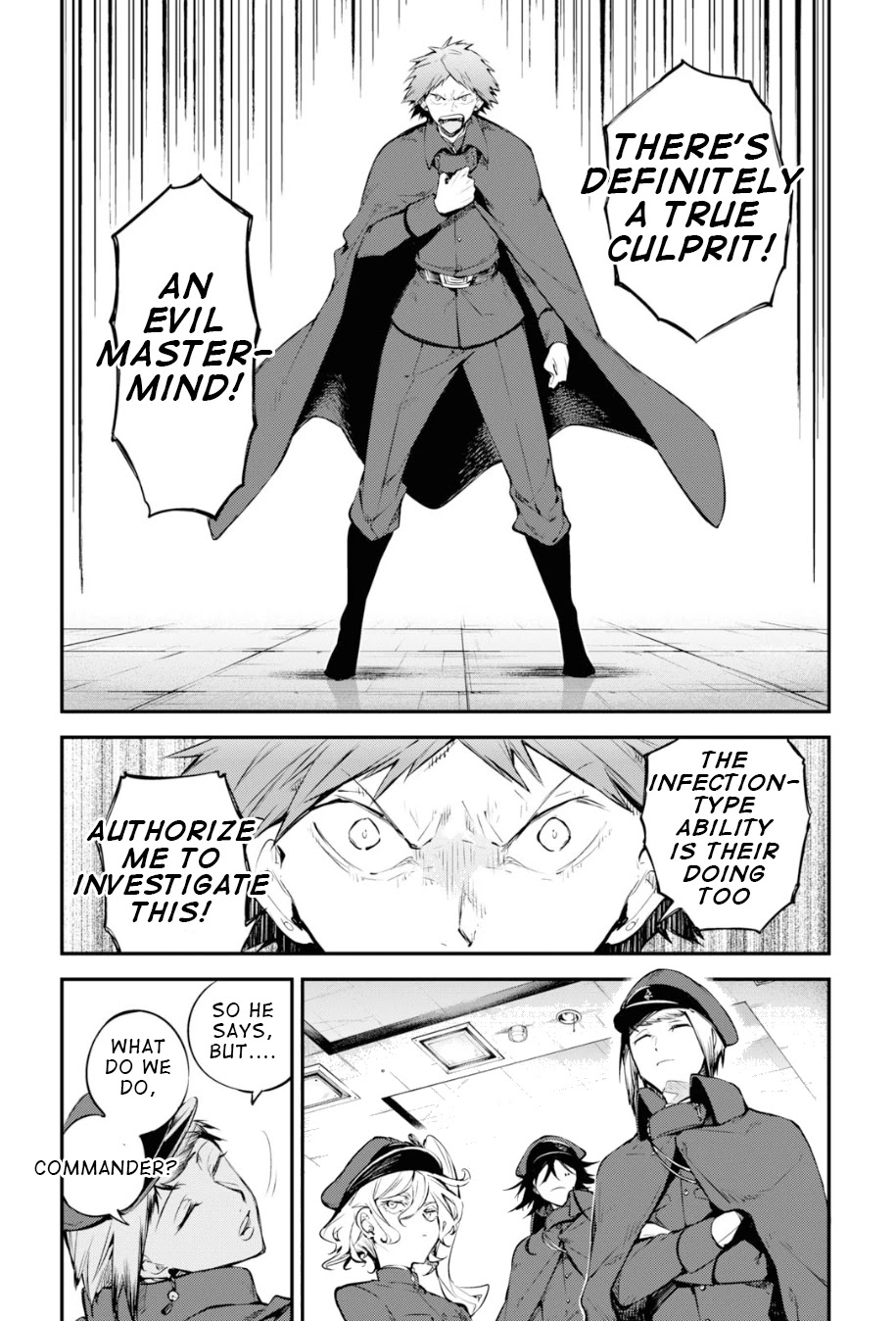 Bungou Stray Dogs Chapter 88 page 38 - Chapter 88: As Though Tumbling Down
