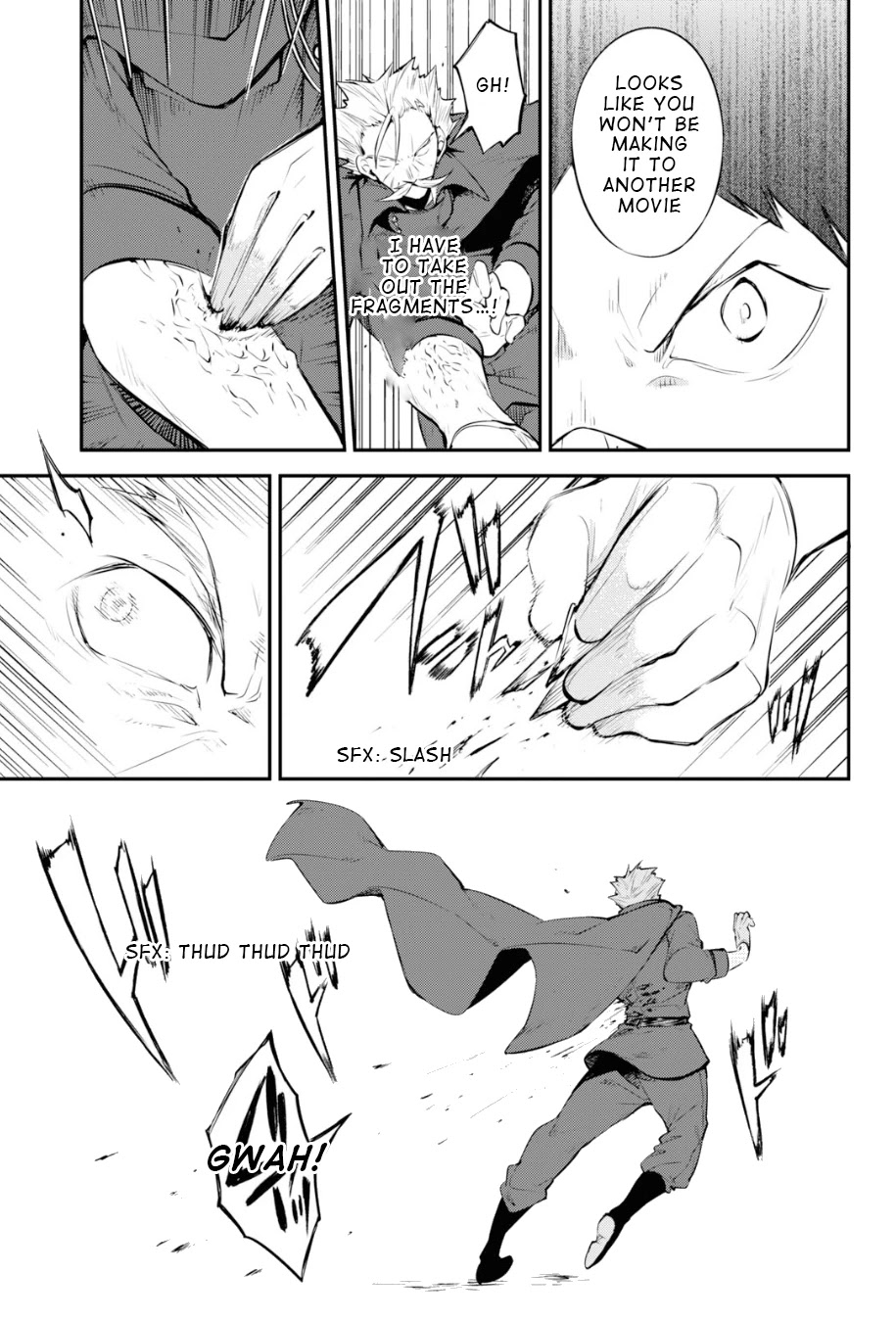 Bungou Stray Dogs Chapter 89.5 page 21 - Chapter 89.5: Hero War, Gang War, Final Part
