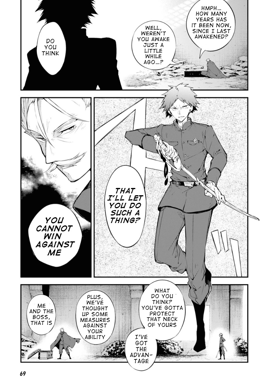Bungou Stray Dogs Chapter 89.5 page 7 - Chapter 89.5: Hero War, Gang War, Final Part