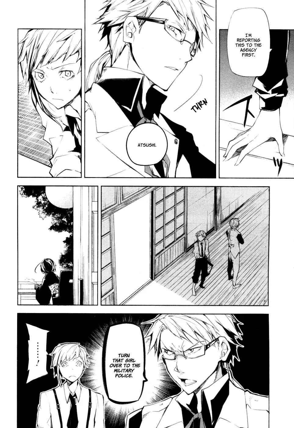 Bungou Stray Dogs Chapter 9 page 15 - Chapter 9: Beautiful People Are Like Silent Statues