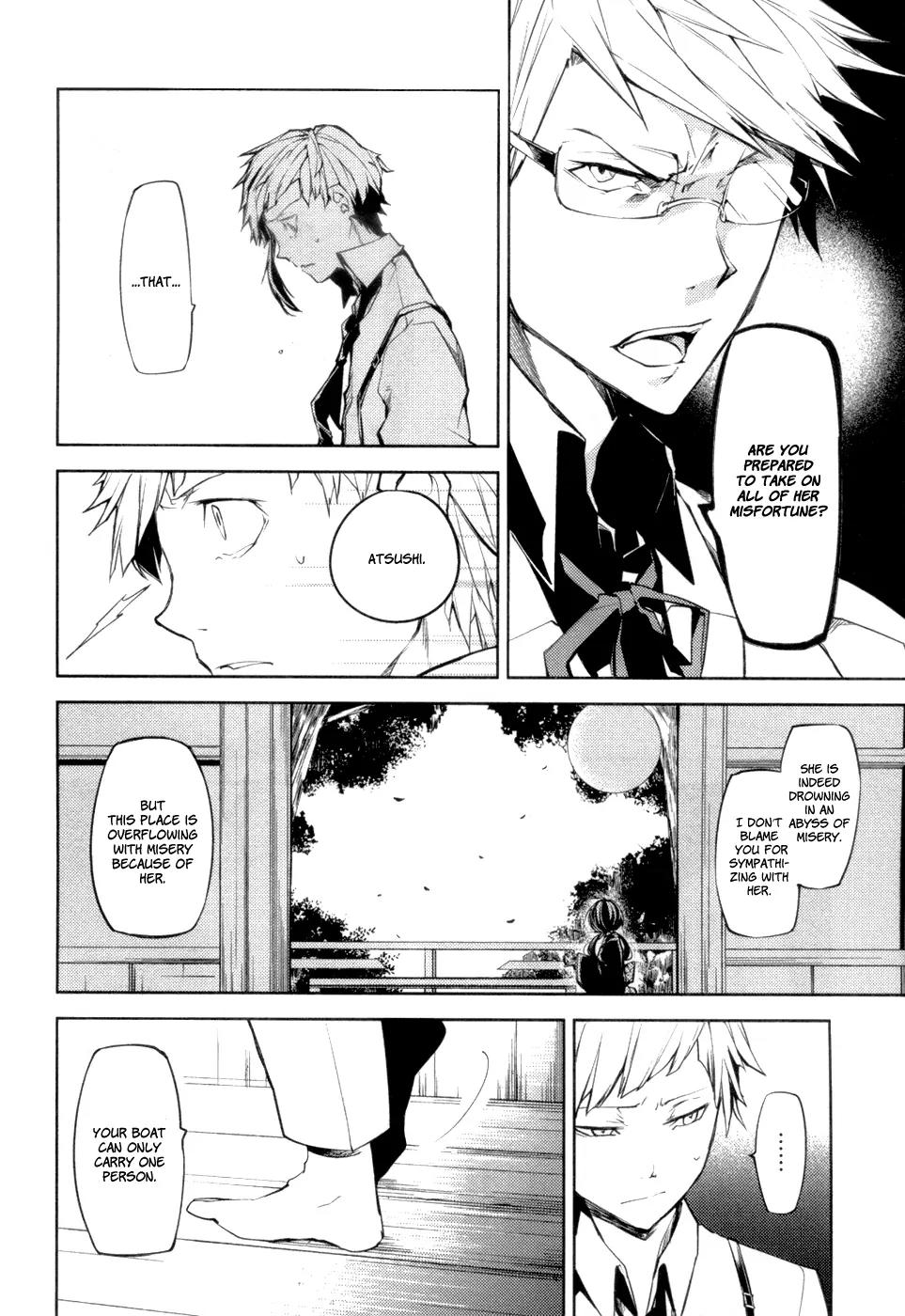 Bungou Stray Dogs Chapter 9 page 17 - Chapter 9: Beautiful People Are Like Silent Statues