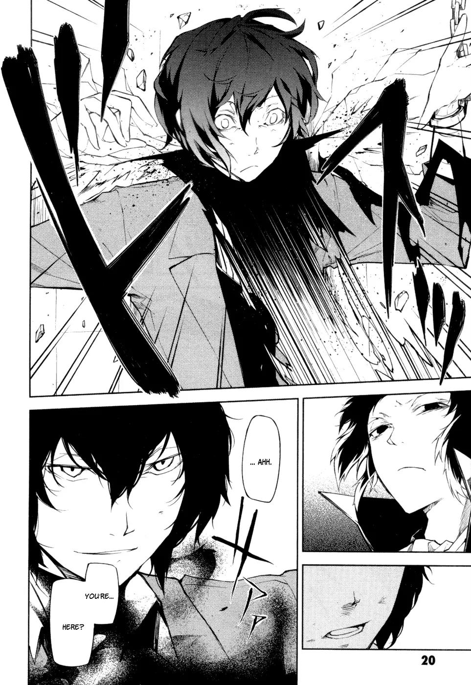 Bungou Stray Dogs Chapter 9 page 21 - Chapter 9: Beautiful People Are Like Silent Statues