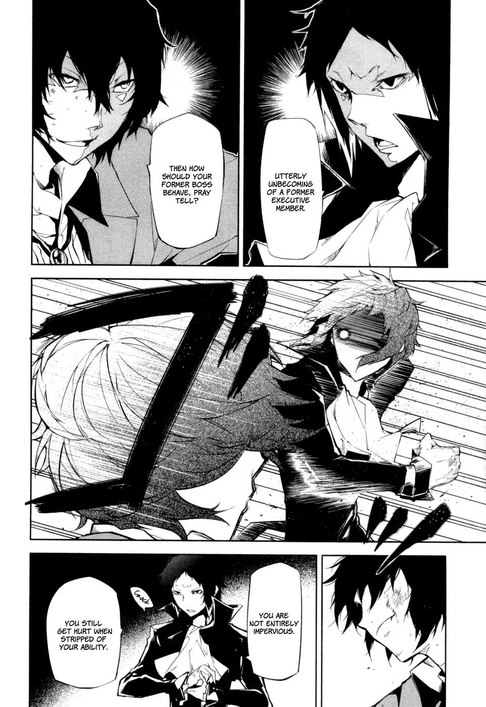 Bungou Stray Dogs Chapter 9 page 23 - Chapter 9: Beautiful People Are Like Silent Statues