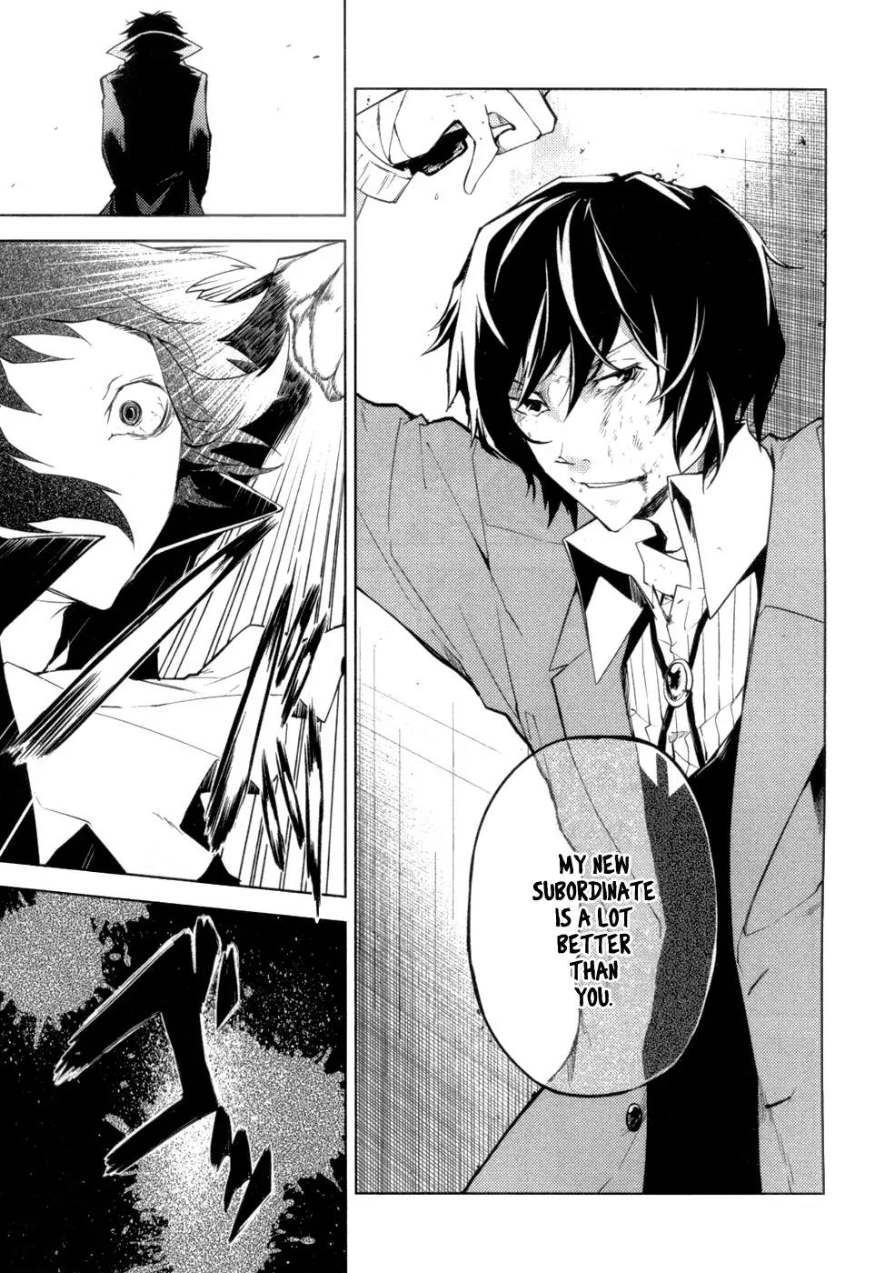Bungou Stray Dogs Chapter 9 page 26 - Chapter 9: Beautiful People Are Like Silent Statues