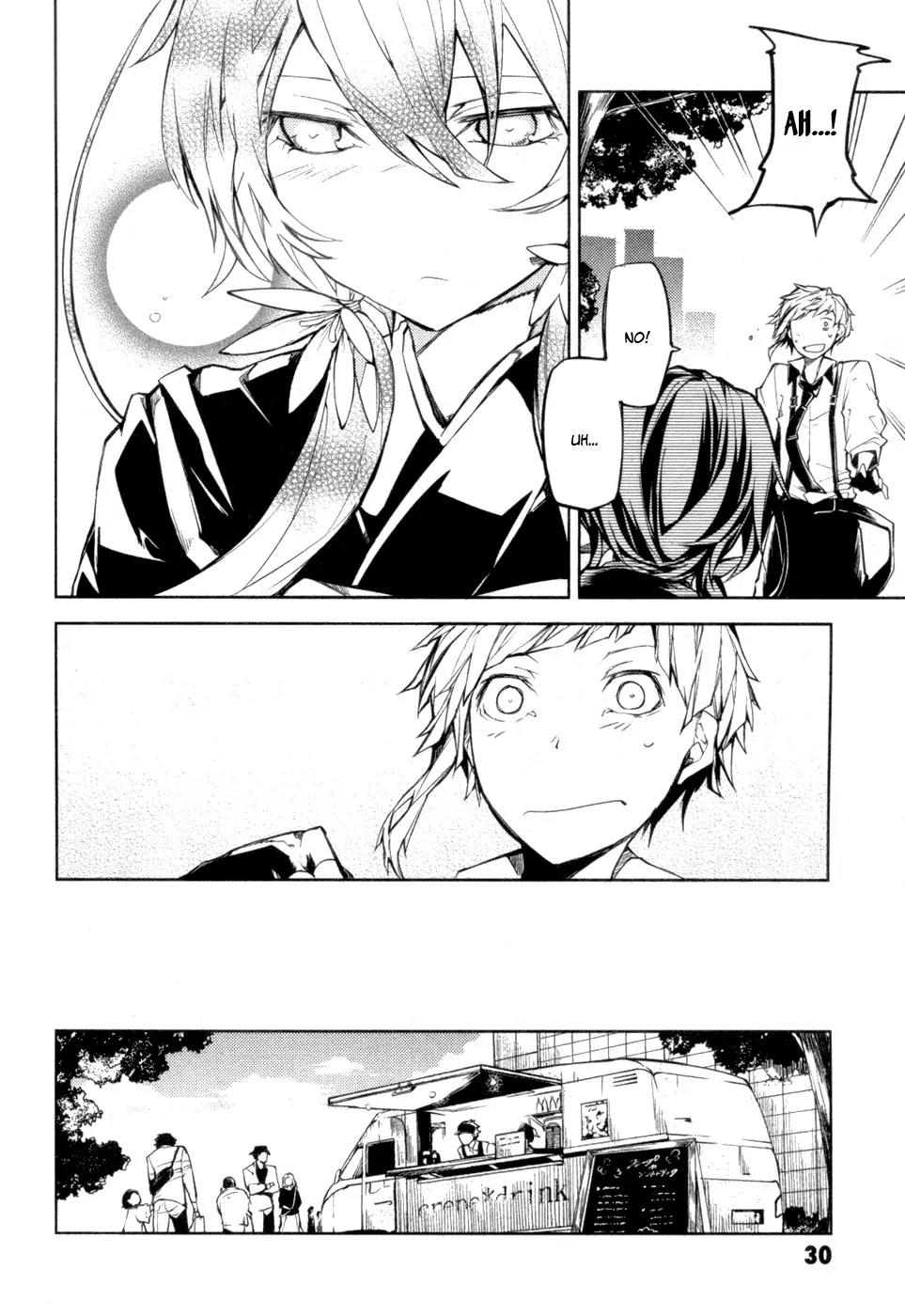 Bungou Stray Dogs Chapter 9 page 31 - Chapter 9: Beautiful People Are Like Silent Statues
