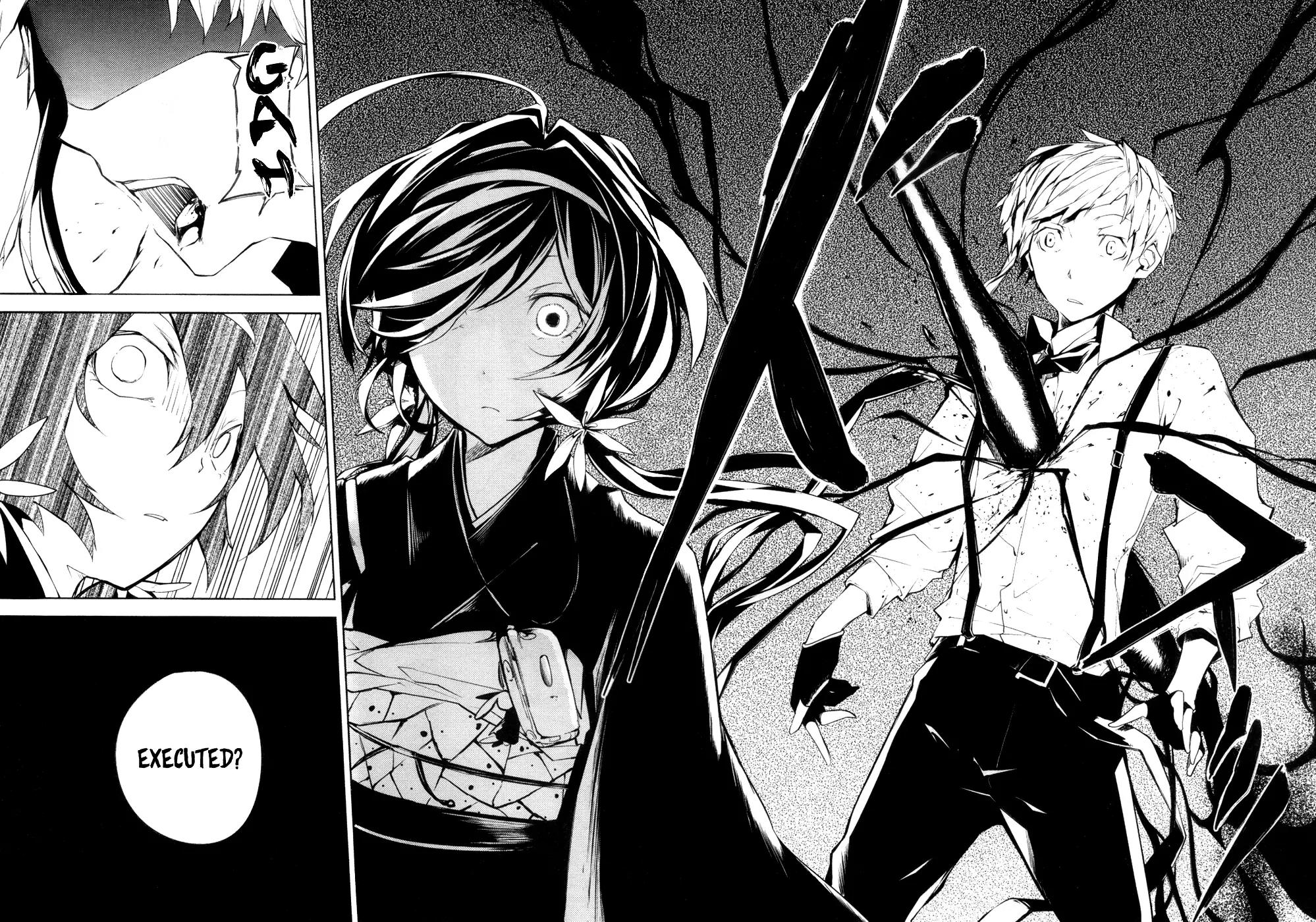 Bungou Stray Dogs Chapter 9 page 37 - Chapter 9: Beautiful People Are Like Silent Statues