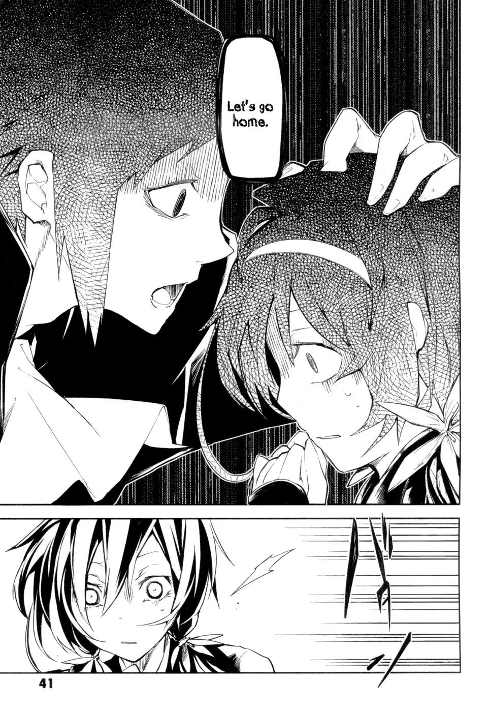 Bungou Stray Dogs Chapter 9 page 41 - Chapter 9: Beautiful People Are Like Silent Statues