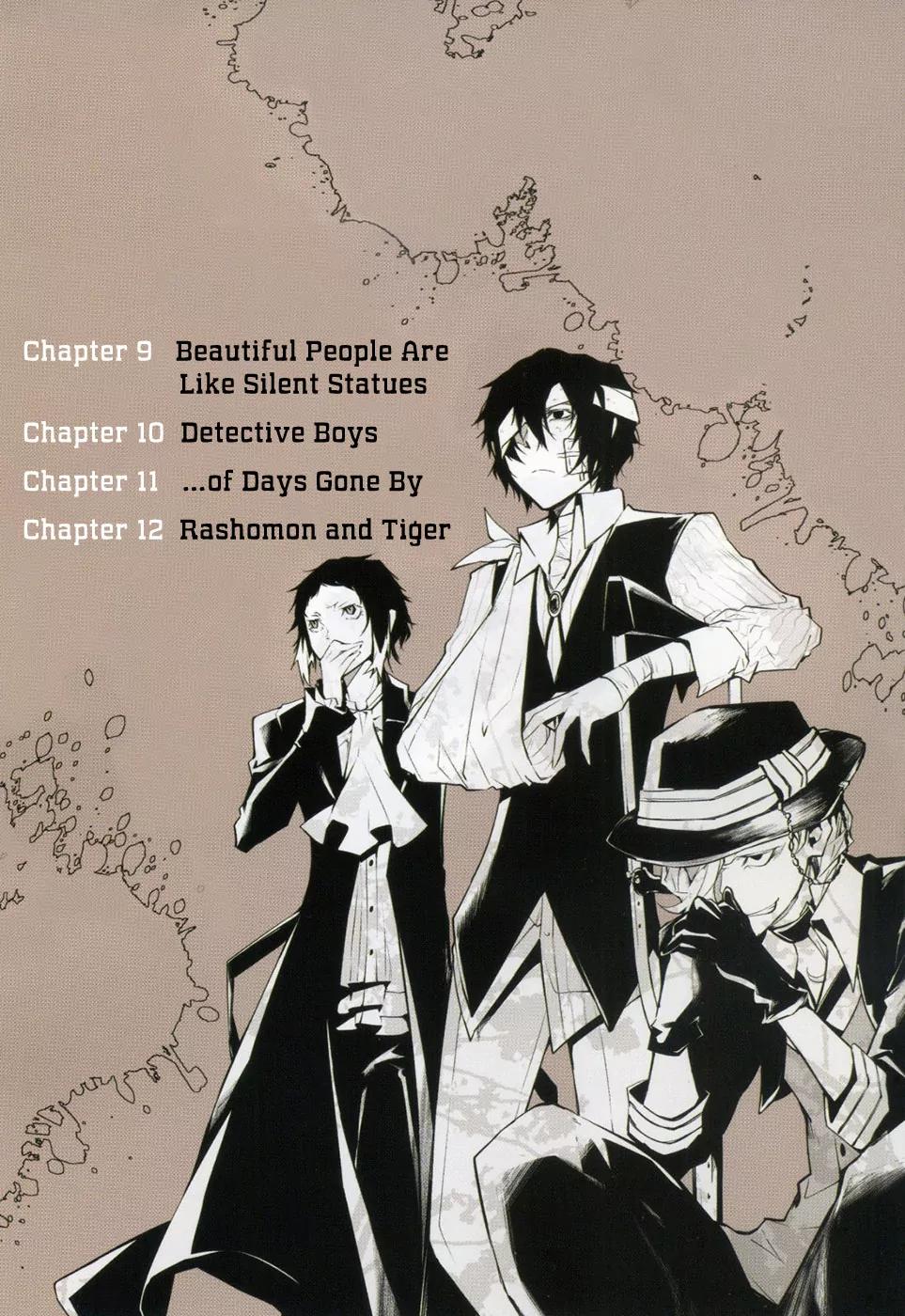 Bungou Stray Dogs Chapter 9 page 5 - Chapter 9: Beautiful People Are Like Silent Statues