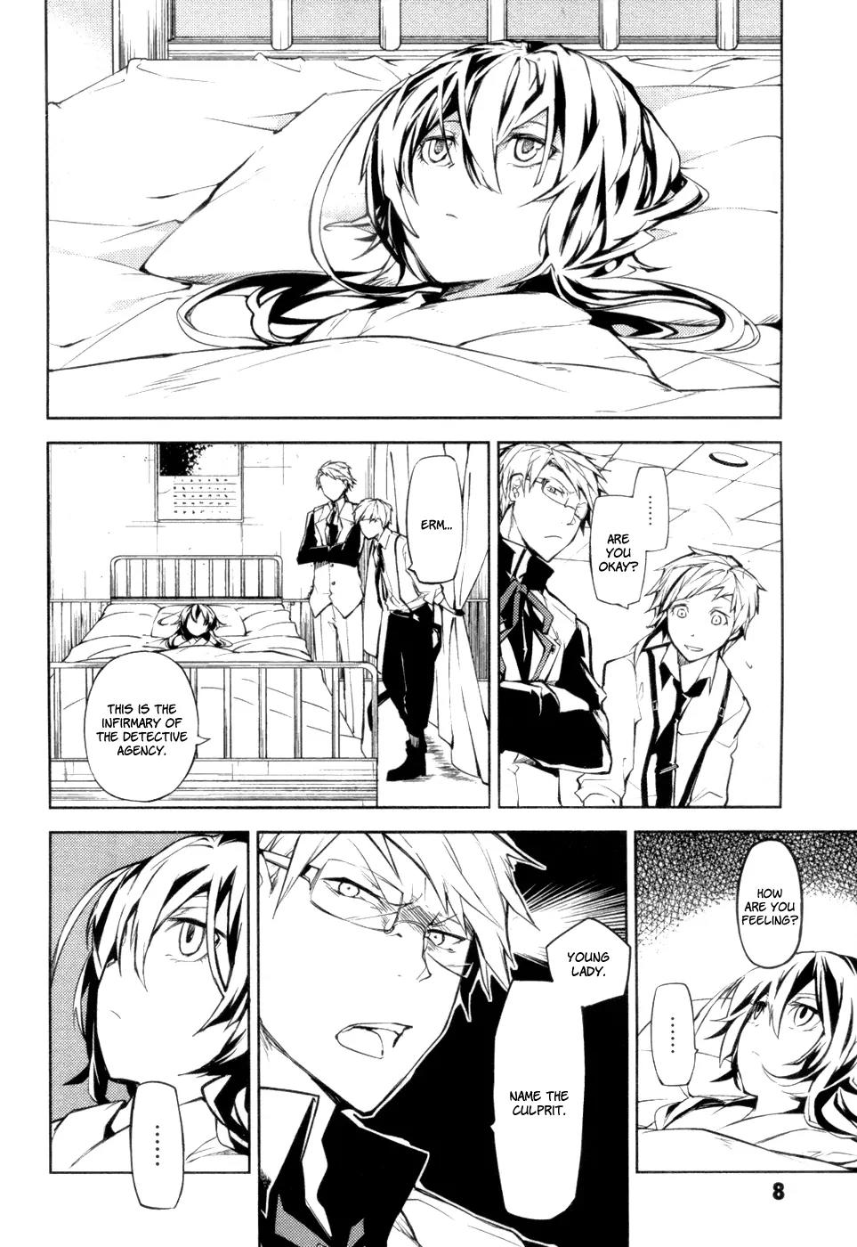 Bungou Stray Dogs Chapter 9 page 9 - Chapter 9: Beautiful People Are Like Silent Statues