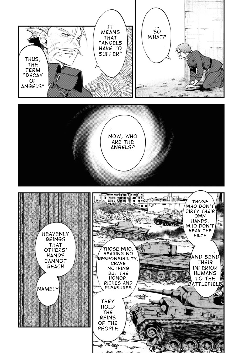 Bungou Stray Dogs Chapter 90 page 12 - Chapter 90: Hero War, Gang War, Final Part