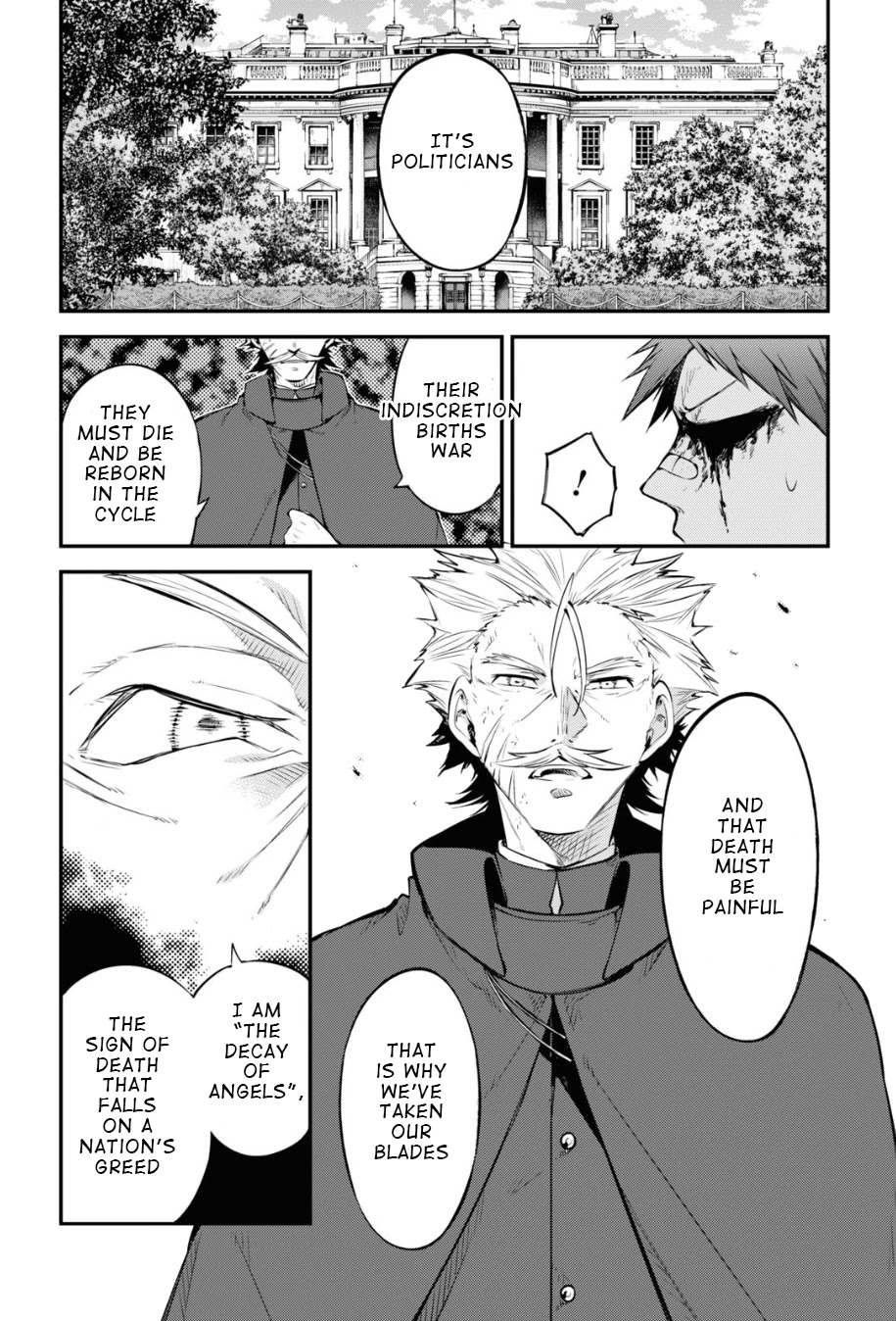 Bungou Stray Dogs Chapter 90 page 13 - Chapter 90: Hero War, Gang War, Final Part