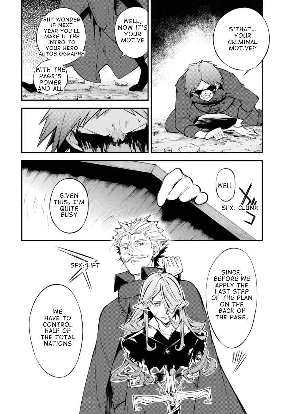 Bungou Stray Dogs Chapter 90 page 14 - Chapter 90: Hero War, Gang War, Final Part