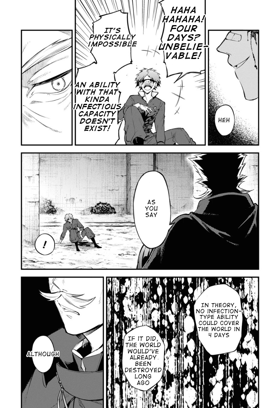 Bungou Stray Dogs Chapter 90 page 16 - Chapter 90: Hero War, Gang War, Final Part