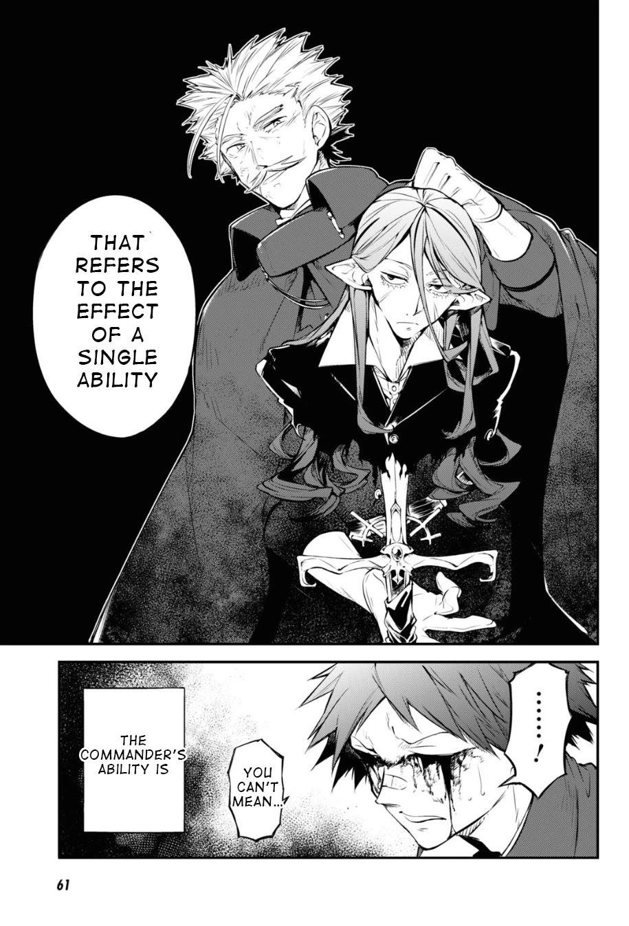 Bungou Stray Dogs Chapter 90 page 17 - Chapter 90: Hero War, Gang War, Final Part