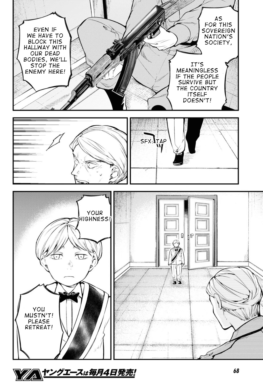 Bungou Stray Dogs Chapter 90 page 24 - Chapter 90: Hero War, Gang War, Final Part