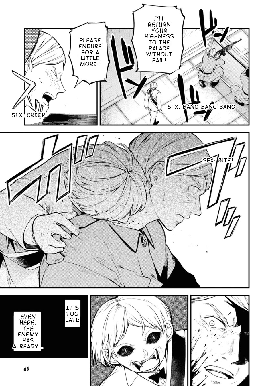 Bungou Stray Dogs Chapter 90 page 25 - Chapter 90: Hero War, Gang War, Final Part