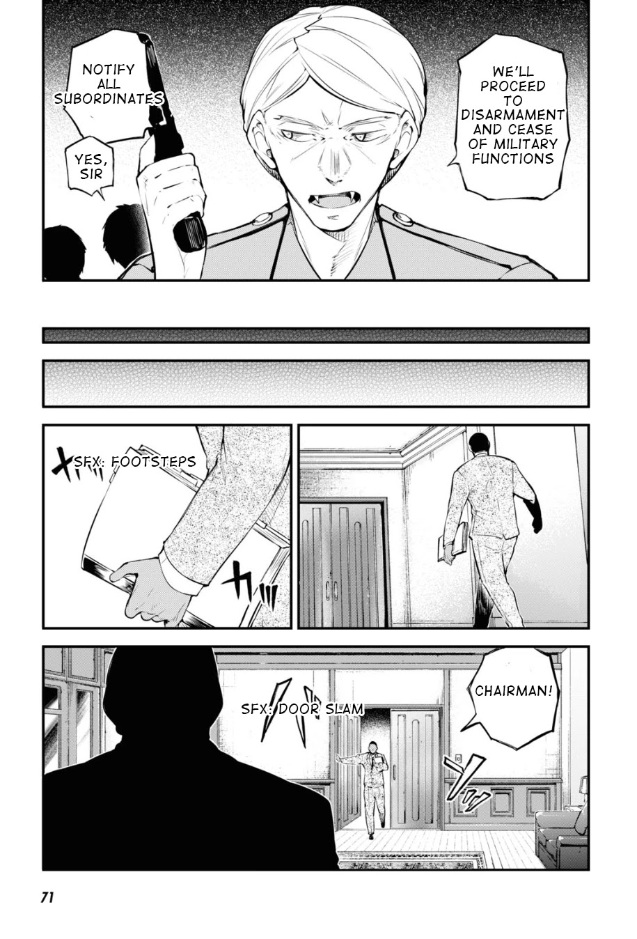 Bungou Stray Dogs Chapter 90 page 27 - Chapter 90: Hero War, Gang War, Final Part