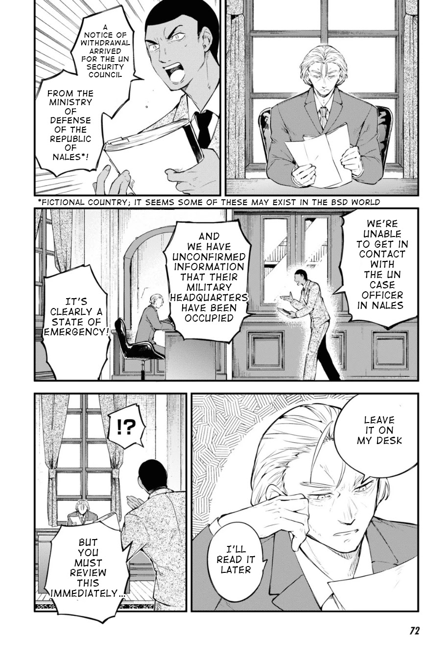 Bungou Stray Dogs Chapter 90 page 28 - Chapter 90: Hero War, Gang War, Final Part