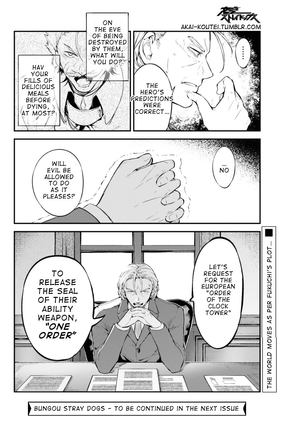 Bungou Stray Dogs Chapter 90 page 30 - Chapter 90: Hero War, Gang War, Final Part