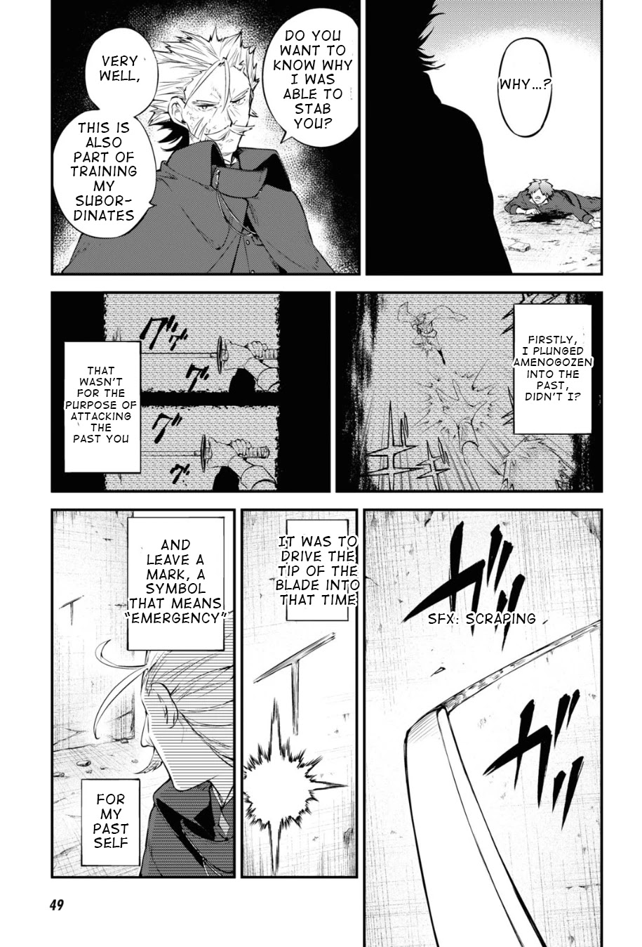 Bungou Stray Dogs Chapter 90 page 5 - Chapter 90: Hero War, Gang War, Final Part