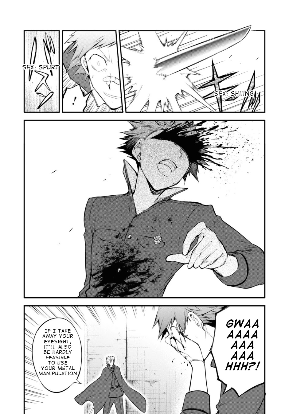 Bungou Stray Dogs Chapter 90 page 8 - Chapter 90: Hero War, Gang War, Final Part