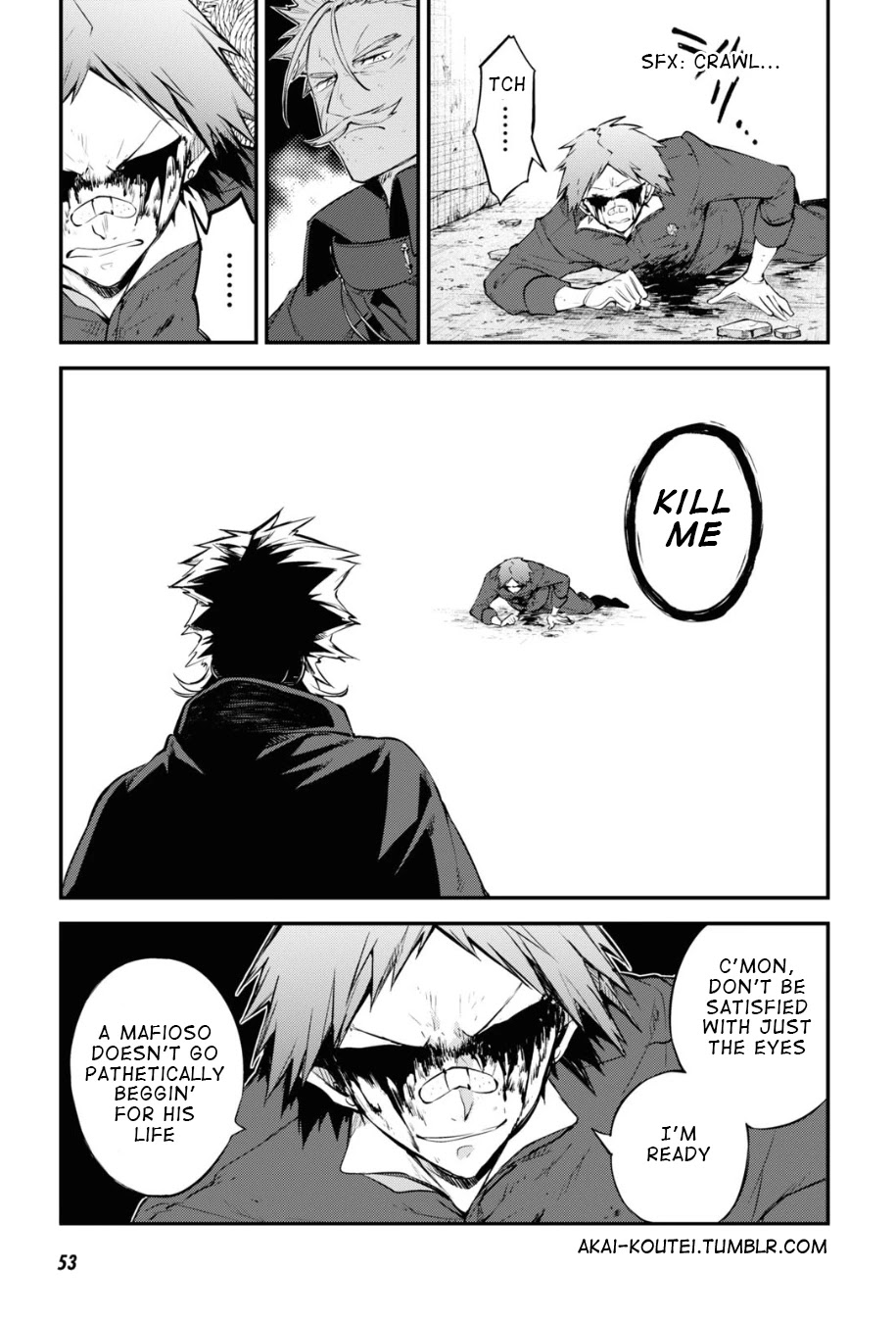 Bungou Stray Dogs Chapter 90 page 9 - Chapter 90: Hero War, Gang War, Final Part