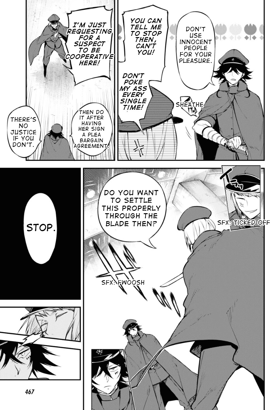Bungou Stray Dogs Chapter 92 page 13 - Chapter 92