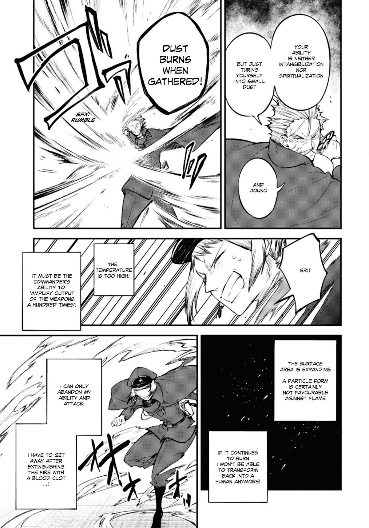 Bungou Stray Dogs Chapter 93 page 16 - Chapter 93: At an Empty Port Part 3