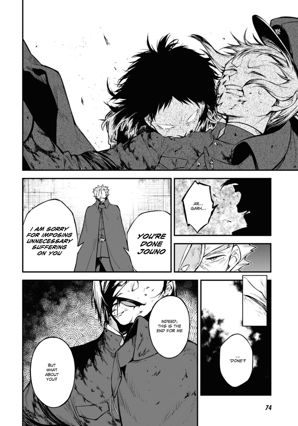 Bungou Stray Dogs Chapter 93 page 19 - Chapter 93: At an Empty Port Part 3