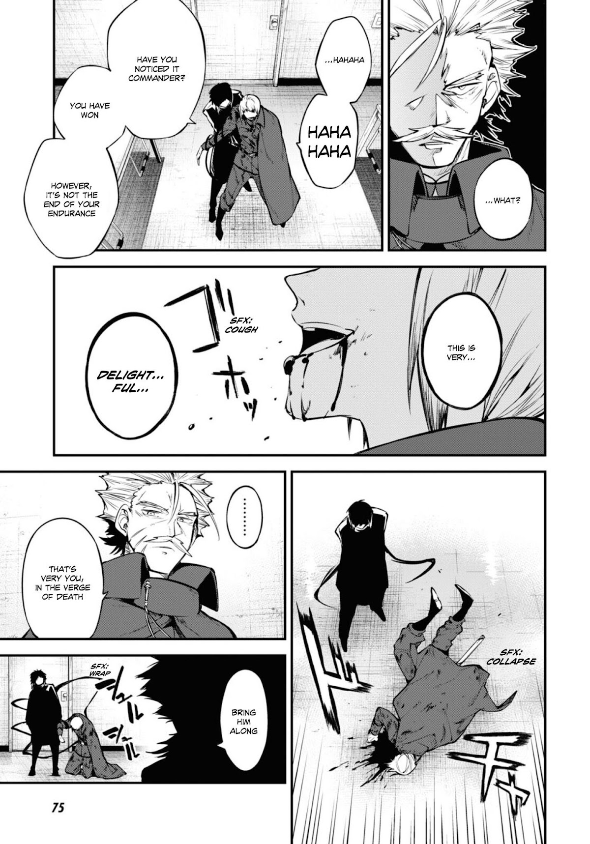 Bungou Stray Dogs Chapter 93 page 20 - Chapter 93: At an Empty Port Part 3