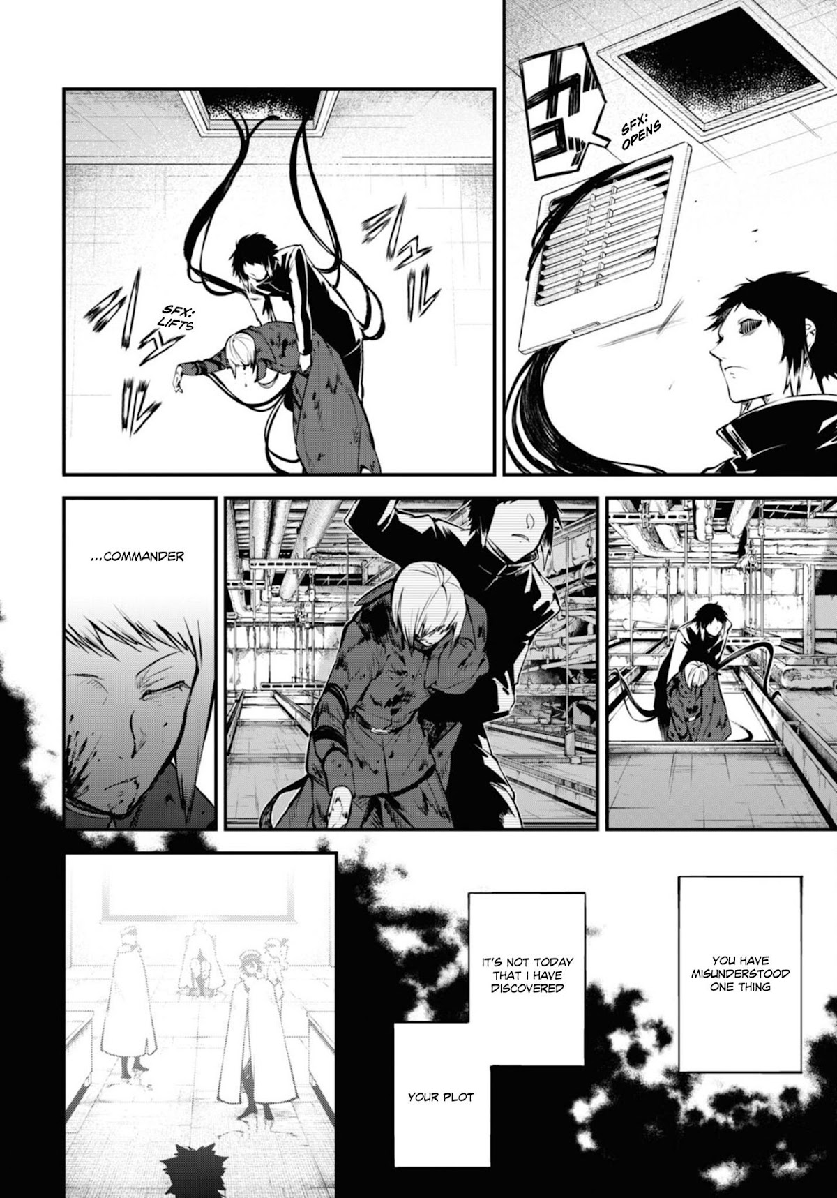 Bungou Stray Dogs Chapter 93 page 21 - Chapter 93: At an Empty Port Part 3