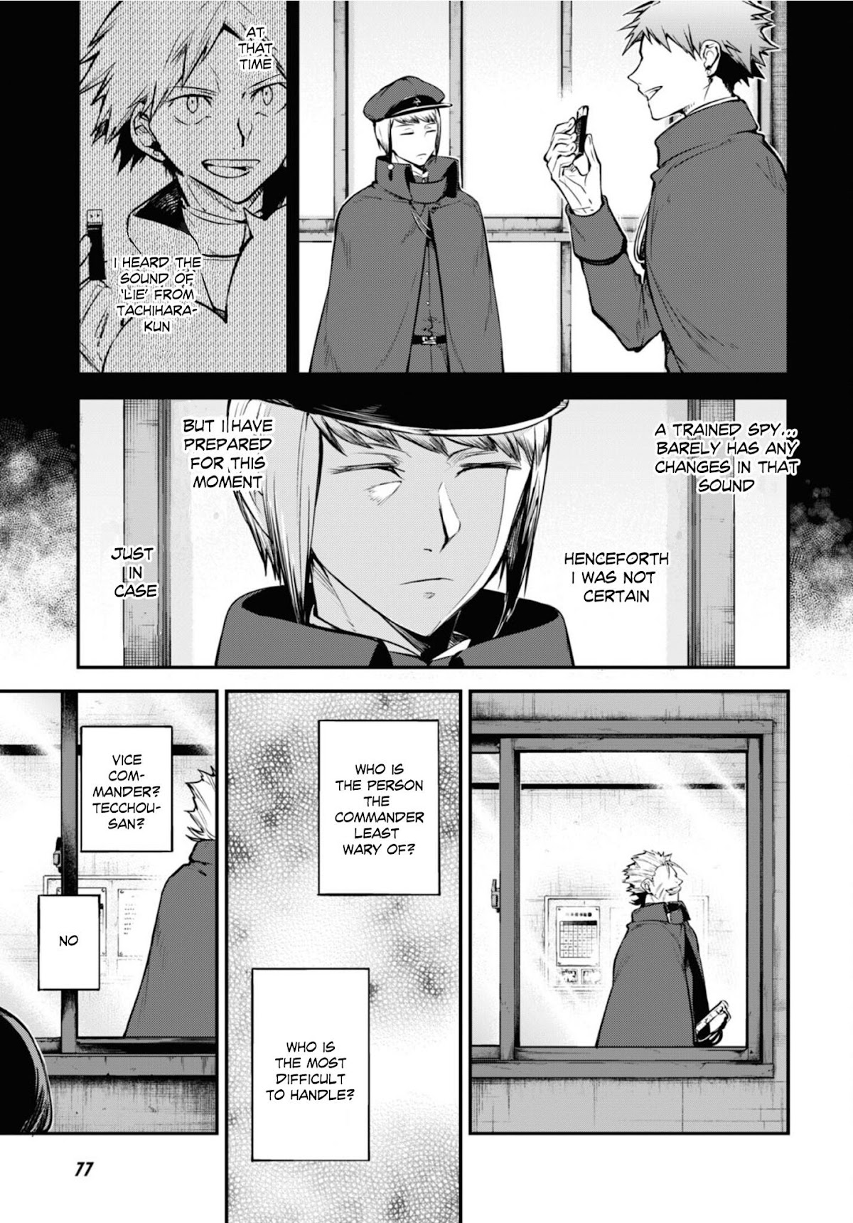 Bungou Stray Dogs Chapter 93 page 22 - Chapter 93: At an Empty Port Part 3