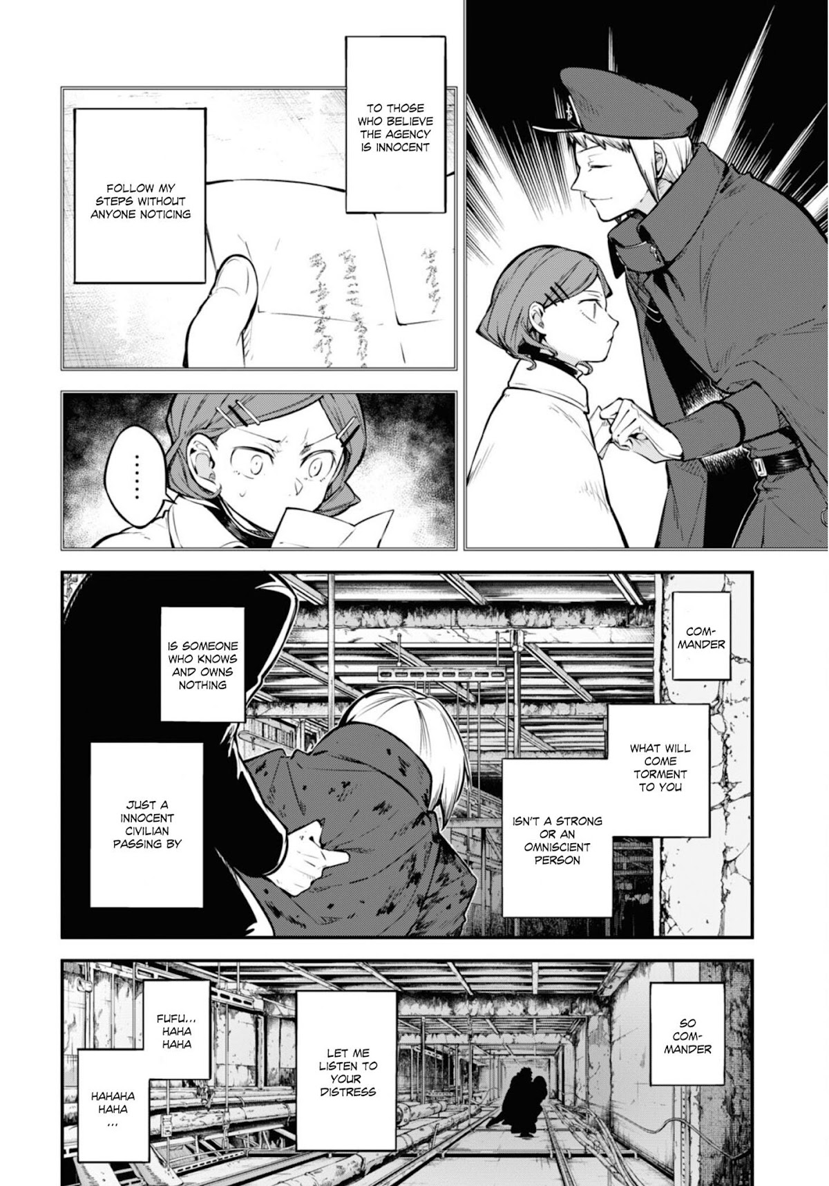 Bungou Stray Dogs Chapter 93 page 25 - Chapter 93: At an Empty Port Part 3