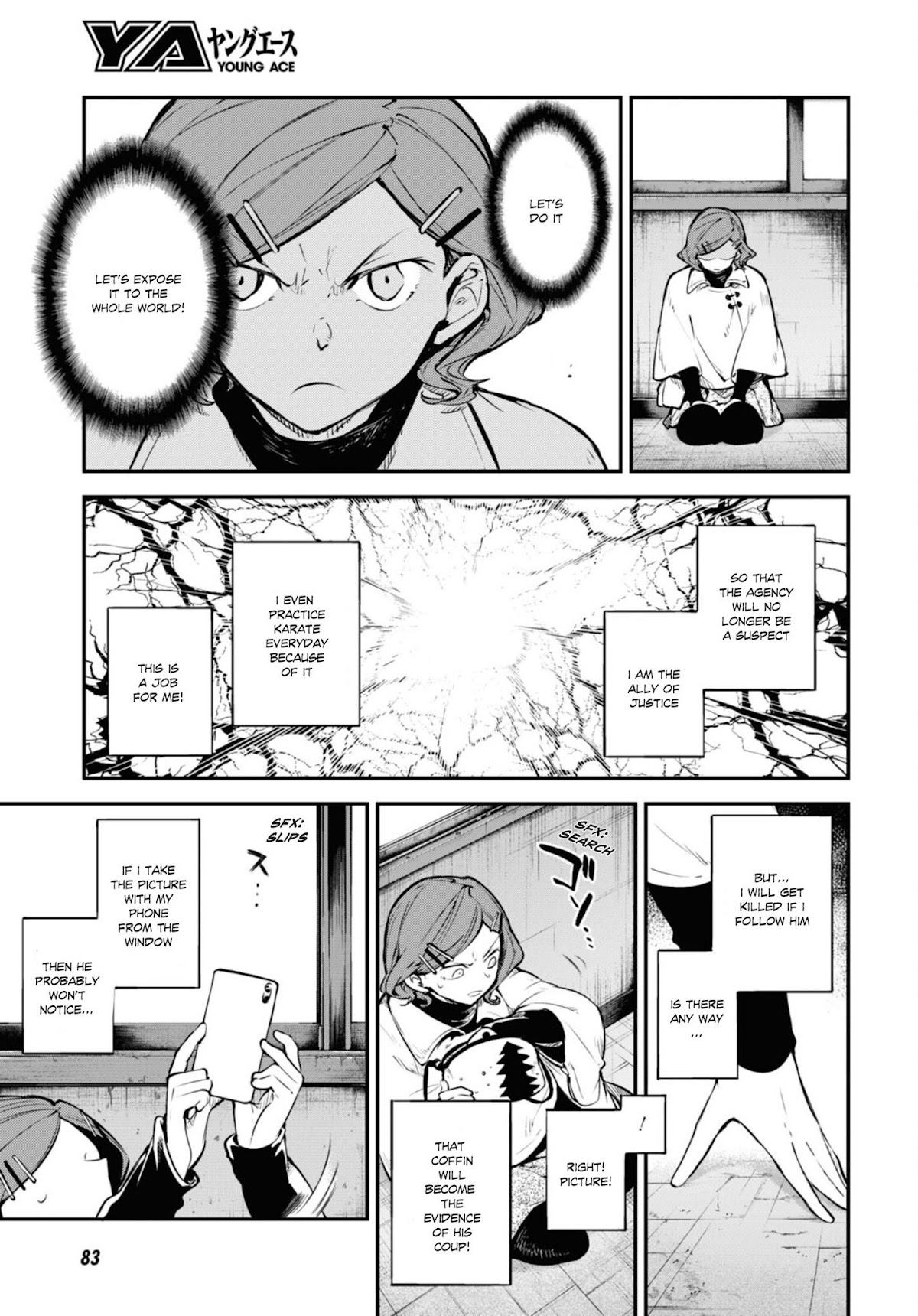 Bungou Stray Dogs Chapter 93 page 28 - Chapter 93: At an Empty Port Part 3