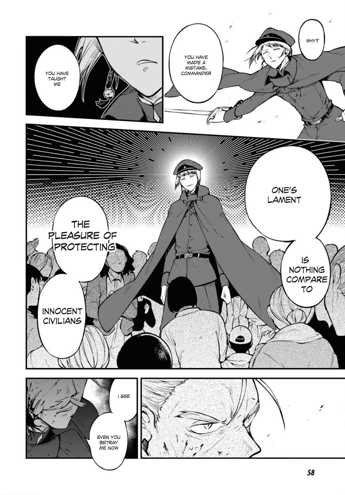 Bungou Stray Dogs Chapter 93 page 3 - Chapter 93: At an Empty Port Part 3