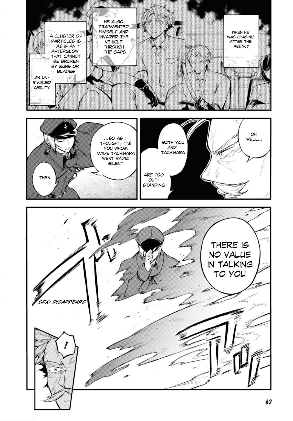 Bungou Stray Dogs Chapter 93 page 7 - Chapter 93: At an Empty Port Part 3