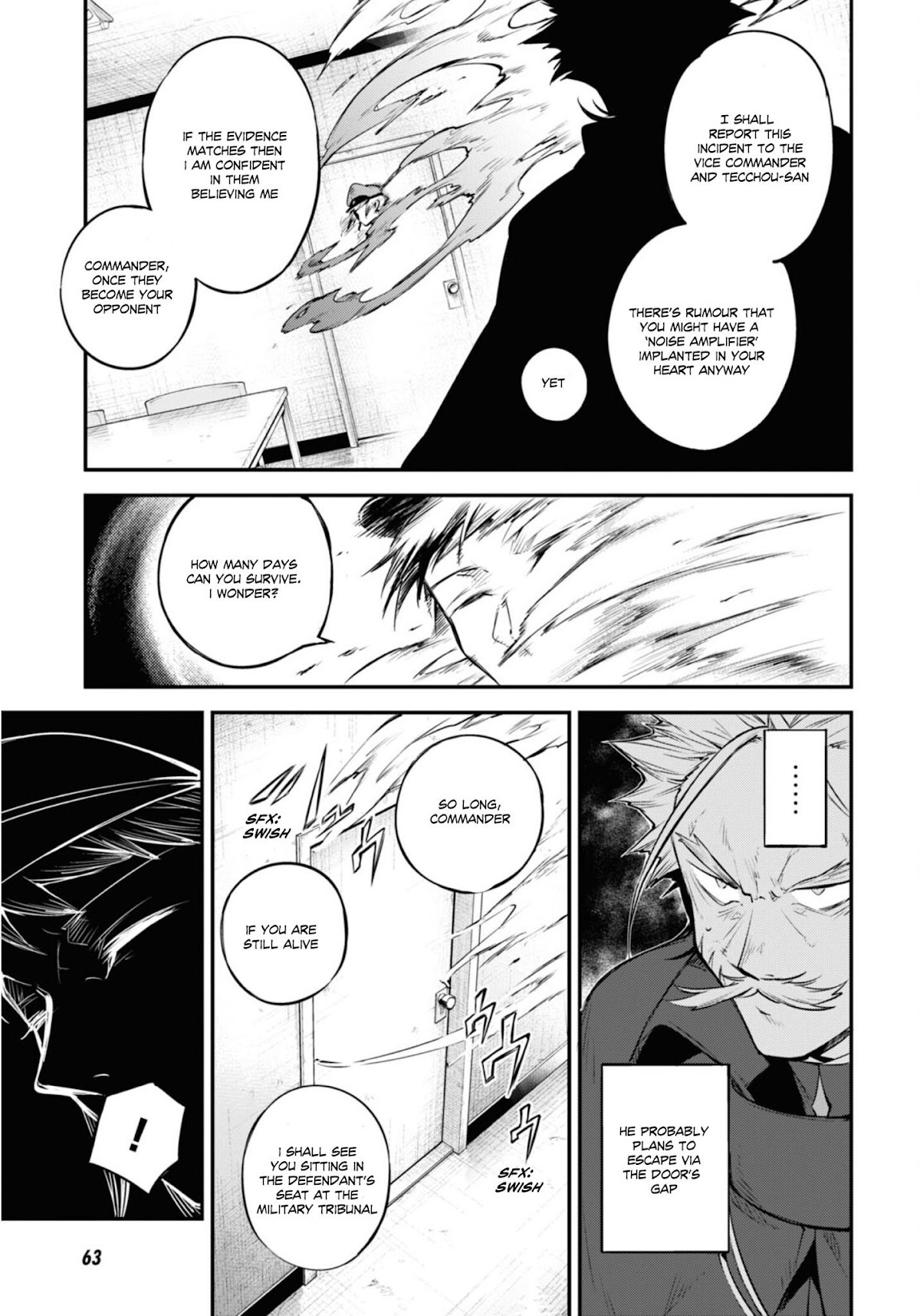 Bungou Stray Dogs Chapter 93 page 8 - Chapter 93: At an Empty Port Part 3