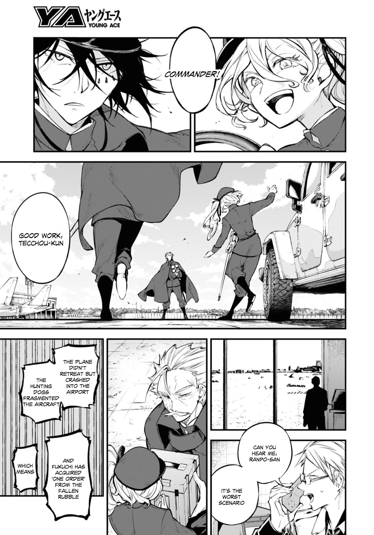 Bungou Stray Dogs Chapter 94.5 page 19 - Chapter 94.5: At an Empty Port Part 4 (Second Part)