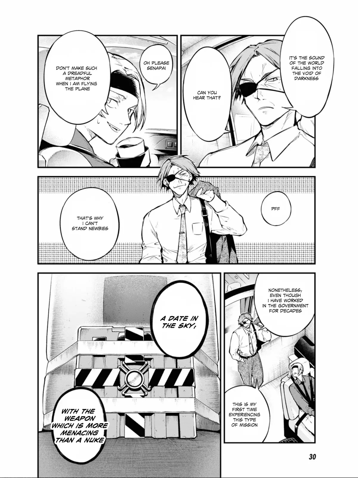 Bungou Stray Dogs Chapter 94 page 12 - Chapter 94: At an Empty Port Part 4