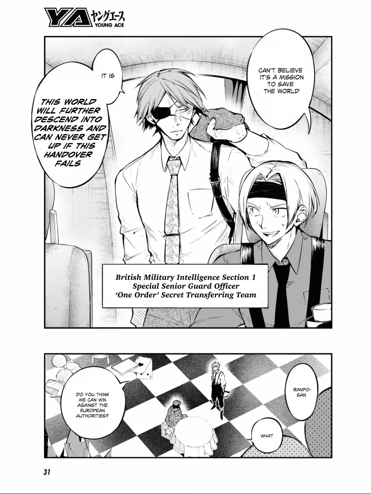 Bungou Stray Dogs Chapter 94 page 13 - Chapter 94: At an Empty Port Part 4