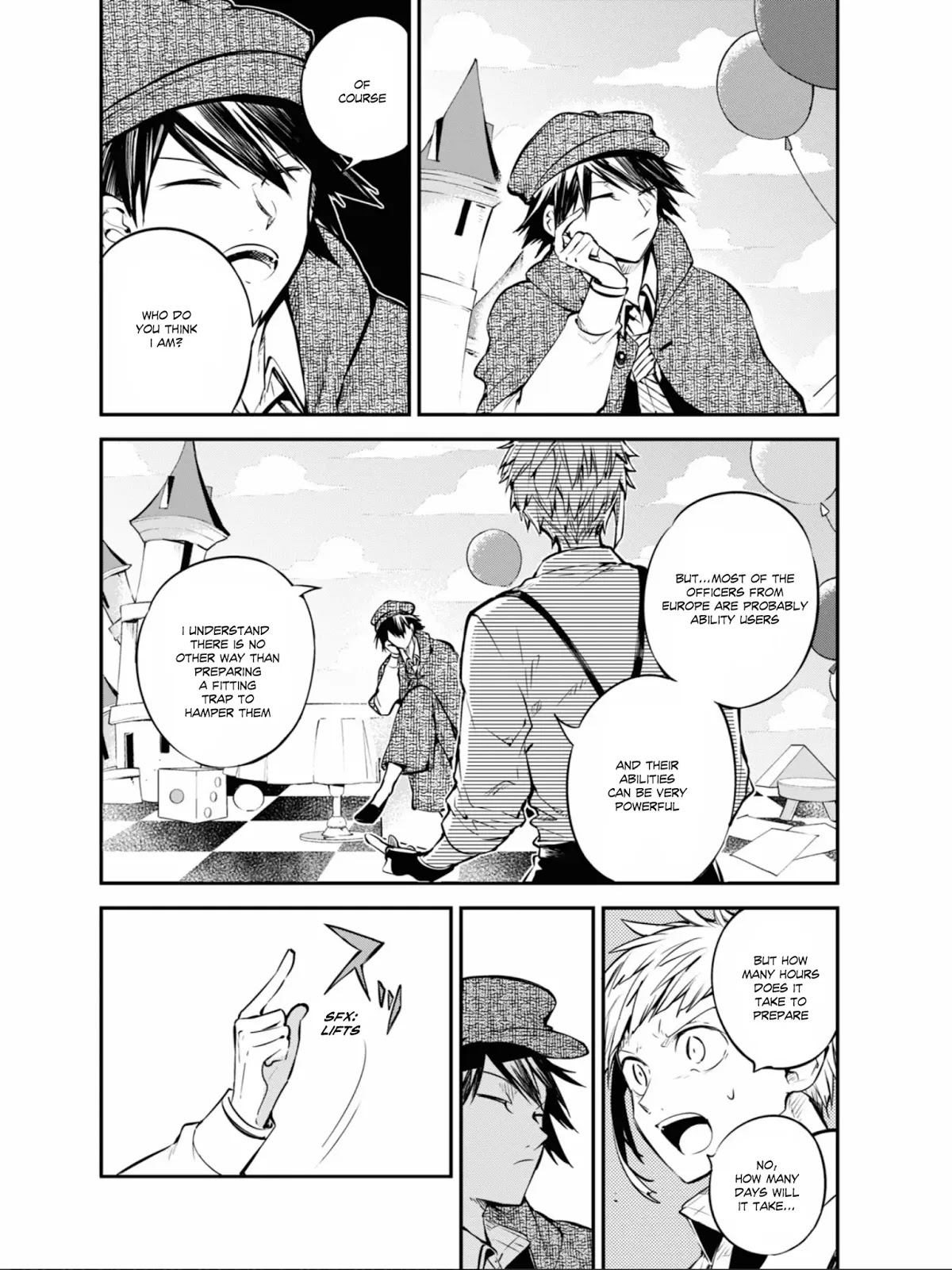 Bungou Stray Dogs Chapter 94 page 14 - Chapter 94: At an Empty Port Part 4