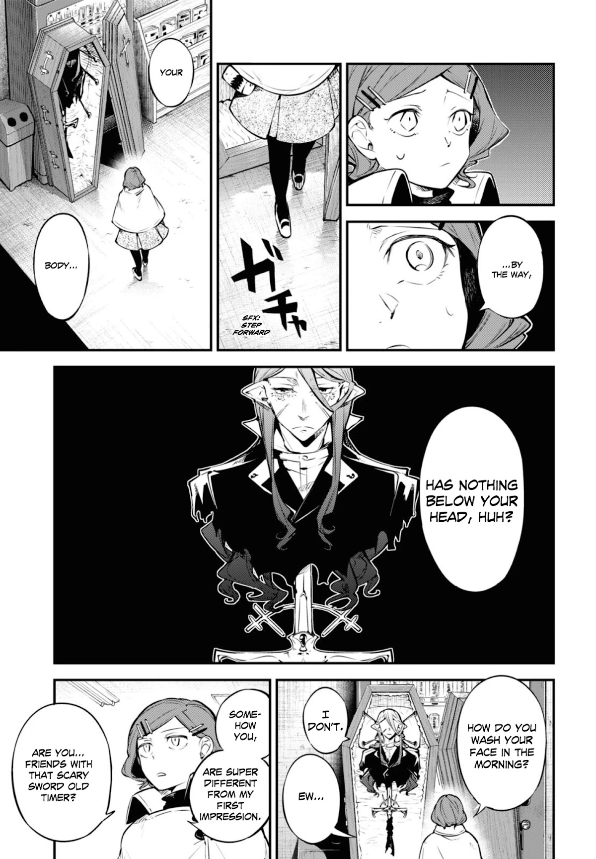Bungou Stray Dogs Chapter 95.5 page 11 - Chapter 95.5: At an Empty Port Part 5 (Second Part)