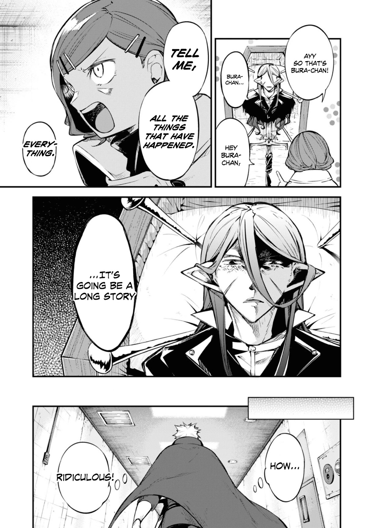 Bungou Stray Dogs Chapter 95.5 page 13 - Chapter 95.5: At an Empty Port Part 5 (Second Part)