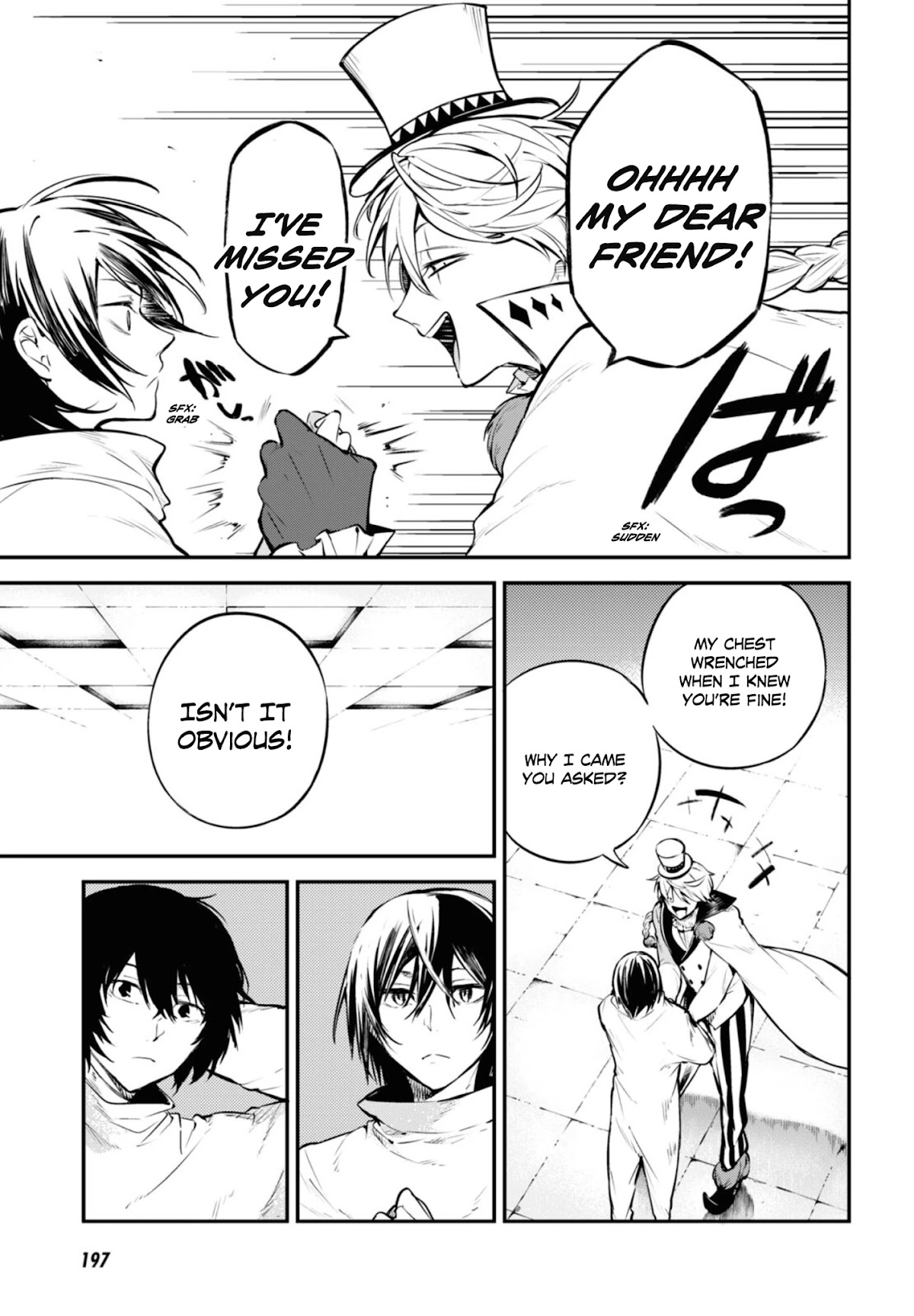Bungou Stray Dogs Chapter 95.5 page 5 - Chapter 95.5: At an Empty Port Part 5 (Second Part)