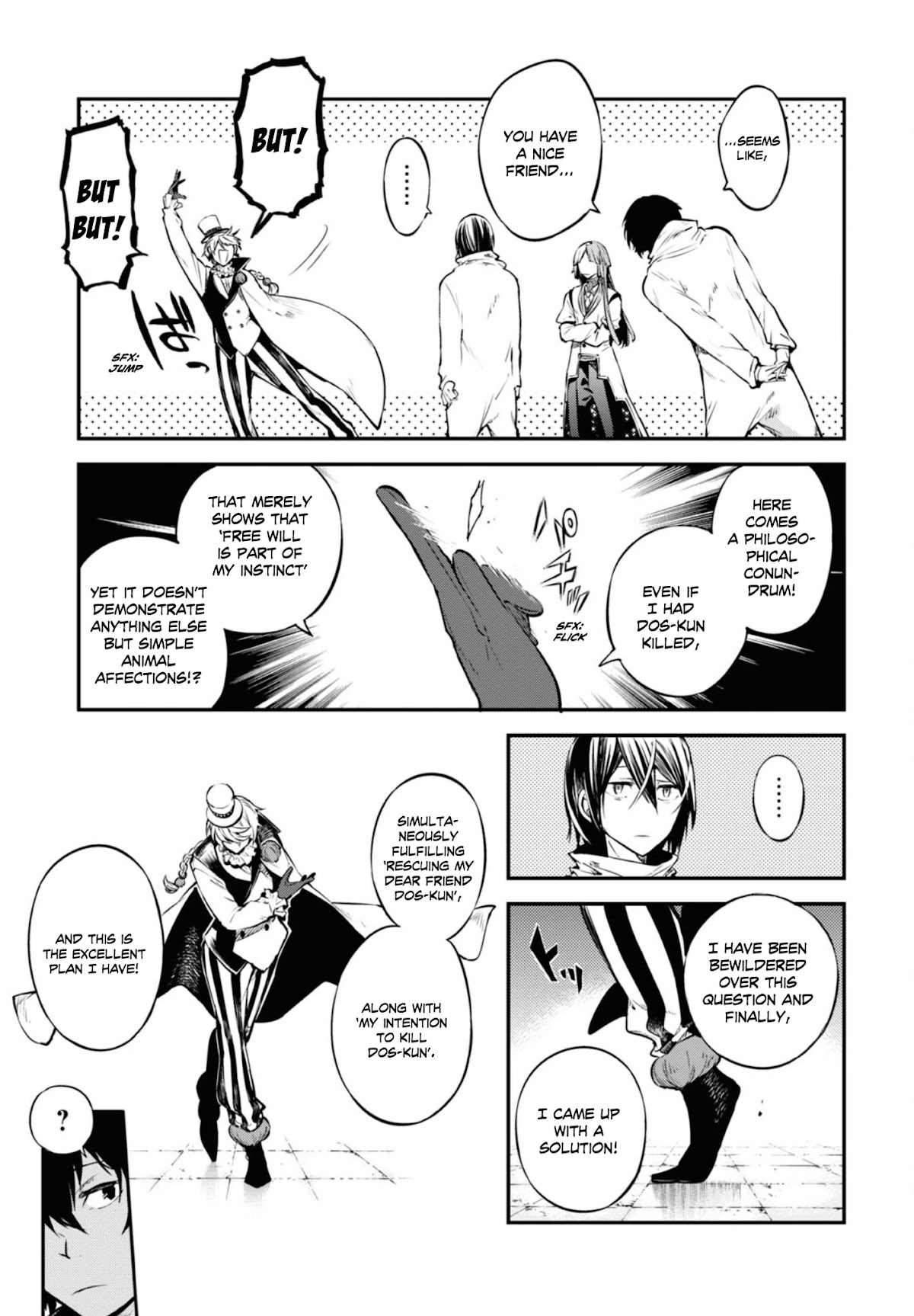 Bungou Stray Dogs Chapter 95.5 page 7 - Chapter 95.5: At an Empty Port Part 5 (Second Part)
