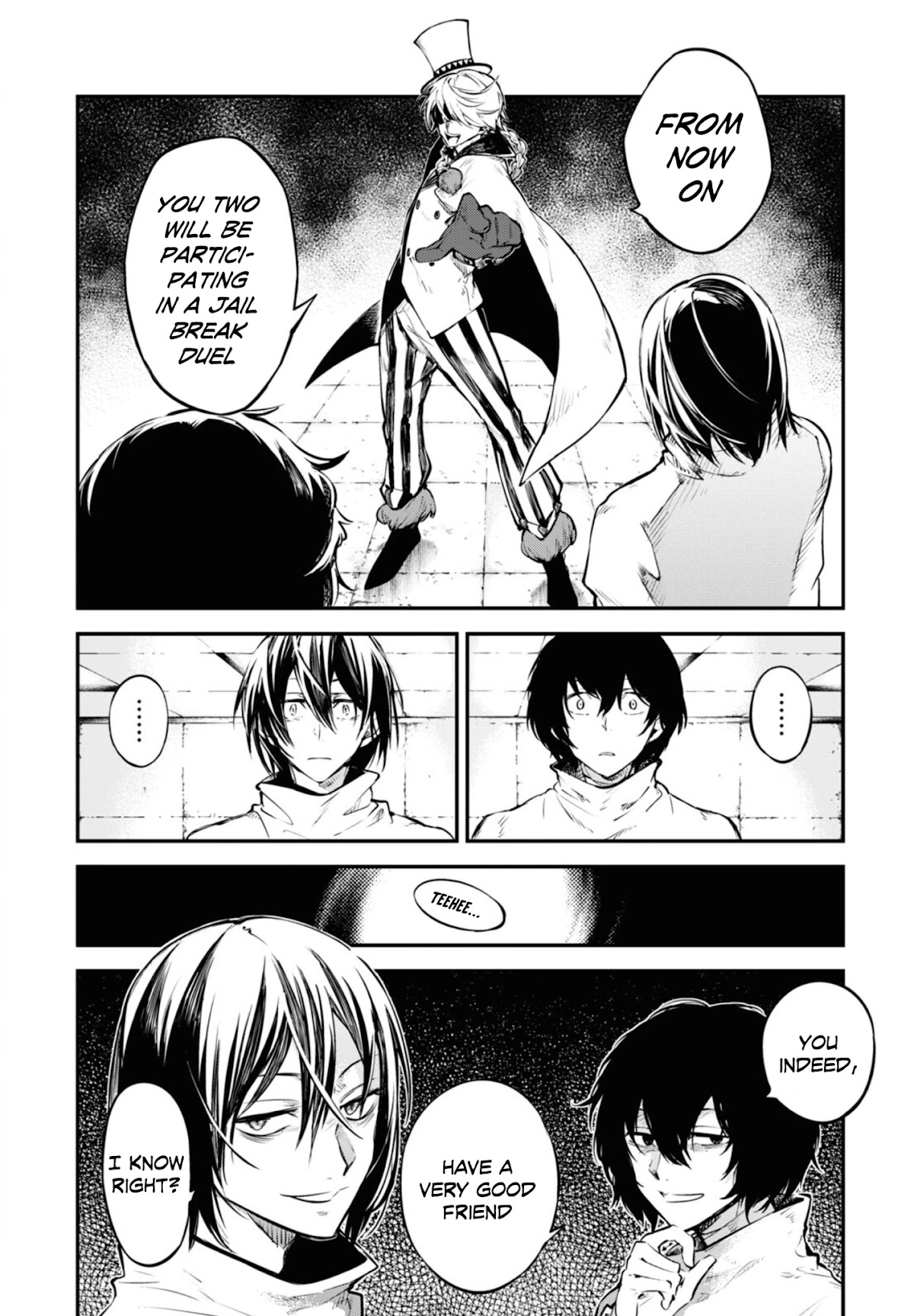 Bungou Stray Dogs Chapter 95.5 page 8 - Chapter 95.5: At an Empty Port Part 5 (Second Part)